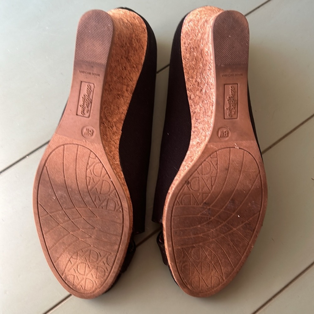 Dexflex Comfort Caitlyn Comfort Wedge Sandals Sz 8W - Picture 12 of 14